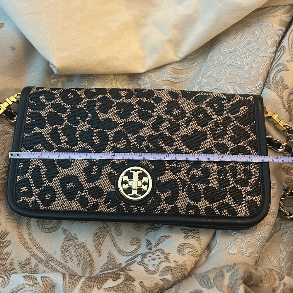 Tory Burch Adalyn Leopard Purse - Picture 12 of 14